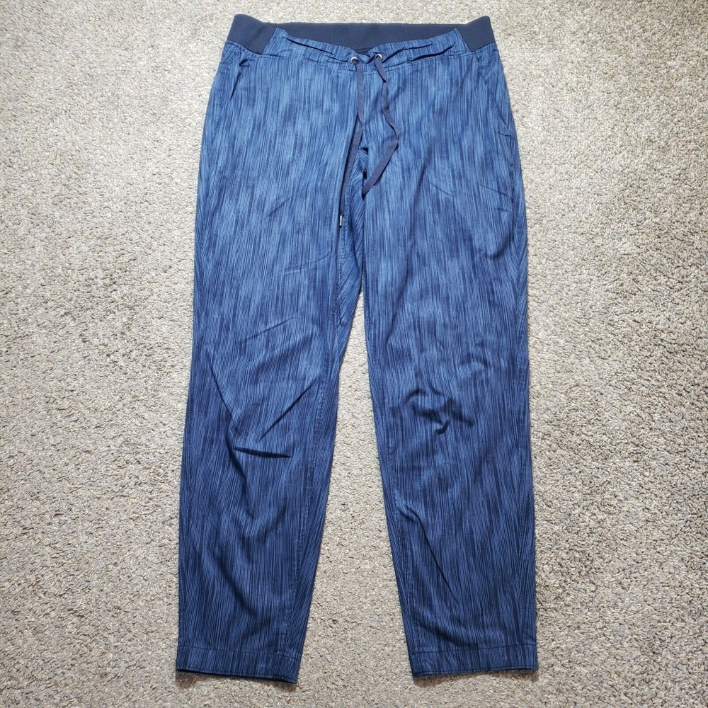 Athleta Pants Womens 2 Blue‎ Active Wear Stride Midtown Athletic Pull On Stretch